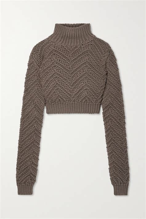 fendi cropped sweater